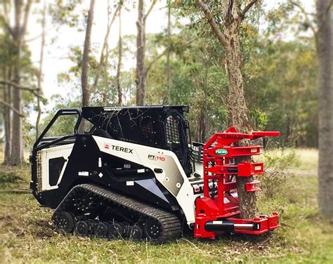 best skid steer tree shear|tree removal skid steer attachments.